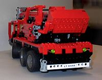 lego crane rear view