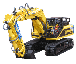 Lego JCB Excavator Model