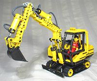 lego excavator photo