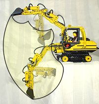 excavator working envelope