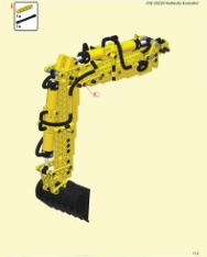 Lego JCB excavator building instructions