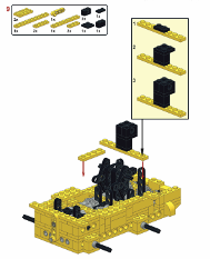 Lego Bobcat Skid Steer Loader building instructions