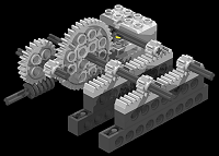 lego rack actuator