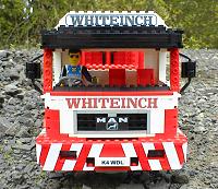 lego truck front