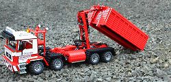 lego hook lift unloading - 3