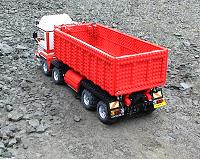 lego truck rear view