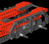 rear bogie construction