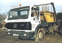 skip lorry photo