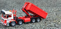 lego hook lift unloading - 2